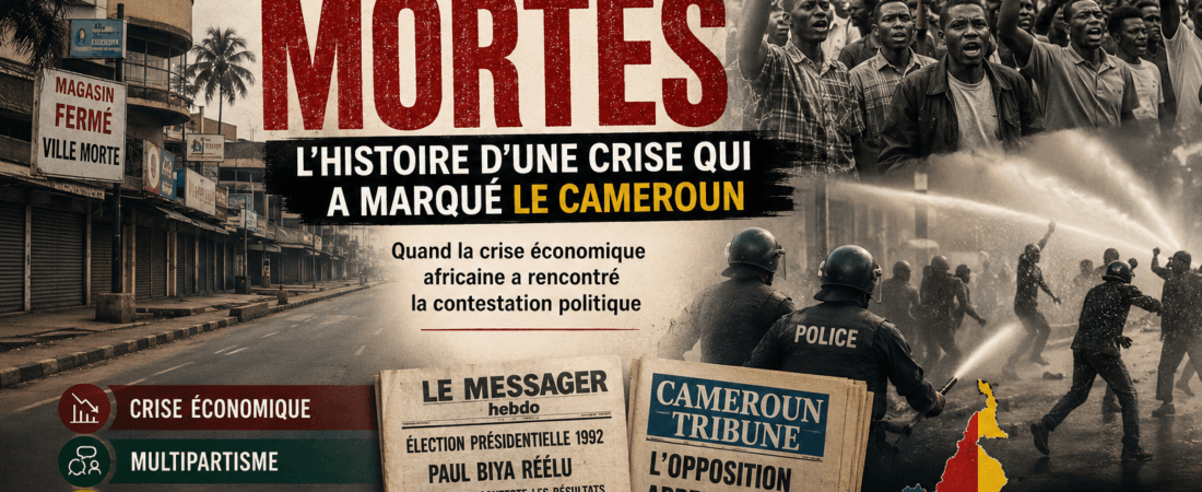 Les villes mortes au Cameroun : quand la crise économique africaine a rencontré la contestation politique